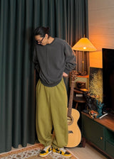 Basic Belted Jogger Pants 3COLOR