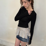 トゥインキー ロングスリーブ (black)