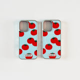 [MADE]little tomato MagSafe Glass phonecase WHITE, BLUE