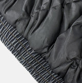 Raven Denim Crop Fur Hood Jumper