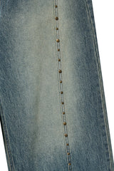 rv line denim pants (blue)