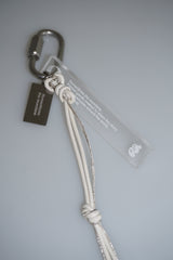 Multi knot keyring 01 [white]