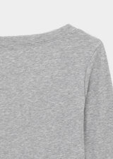 [MADE] プラムVネック3/4スリーブTシャツ