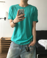 Punch Eyelet Short Sleeve T