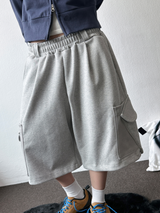 Similar Color Block Keyring Cargo Bermuda 3 Color 