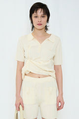 SMOOTH KNIT POLO SHIRT