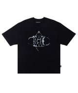 ROCK LOGO TEE - BLACK