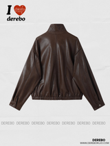 チェコライダージップアップレザージャケット