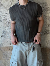 シティ リンガー ワッフル ショートスリーブ Tシャツ 3C