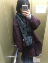 Urban volume round padded jacket