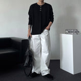TR2511コットンカーブドワイドパンツ (3 colors)