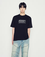 25FW MULTI AC BEAR FACE LOGO SHORT SLEEVE T-SHIRT BLACK