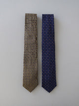 SEAL DOT EMBROIDERY NECKTIE (2COLORS!)
