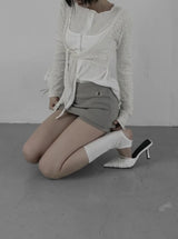 Nuad Pleated Bustier Blouse