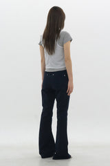 Layered Unbalanced T (Gray)
