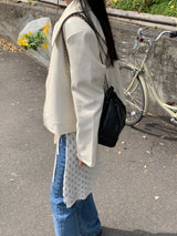 [MADE] Harmo layered knit skirt