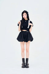 balloon skirt mini