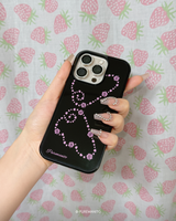 ギャルの翼MagSafeガラススマホケース