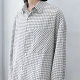 Diagonal Pocket Check Shirt