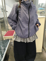 sheath pattern wind jumper