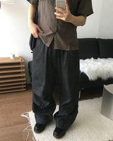 バンダナタイデニムパンツ