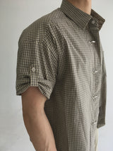 crop buckle shirt(2colors)