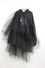 Frill Logo Hoodie