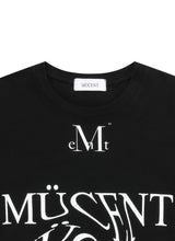 ウェーブ レタリング ハーフ T シャツ