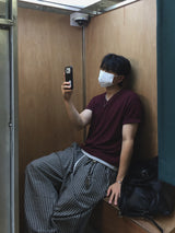 Knitted Layered V-Neck Short Sleeve T-Shirt 4C