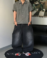 TC Patch Work Banding Denim Pants (3C)