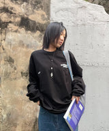 MMシンボルロゴロングスリーブT(BLACK)