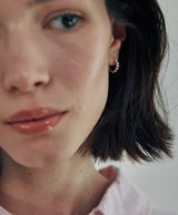 [925 silver] Deux.silver.212 / bille earring (silver)