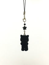 Black cat keyring