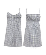 Moment Gingham Bustier Dress