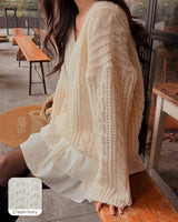 Naru Cable V-Knit