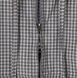 Moa Two Way Check Hood Zip-Up