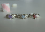 【MADE】 Heart quilting ring