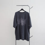 (Unisex) Defne レタリングボクシーTシャツ