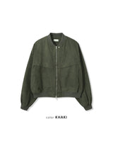 Phase Crop Bomber Jacket (3 Colors)