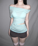 daisy folding shorts (3colors)