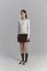 Lace Rose Long Sleeve Ivory