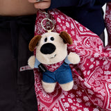 HOWDIE DOG KEY RING