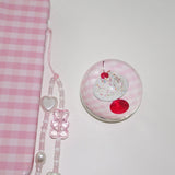 Pink Parfait Halfmoon Tok