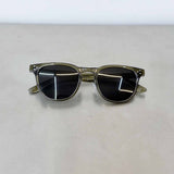 Olive Transparent Sunglasses