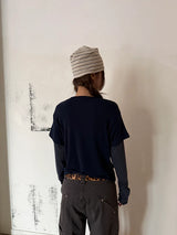 stripe layered T