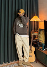 [virstyle original] INKKI two tuck Balloon Tapered Denim Pants 4COLOR