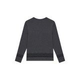 saros ヴィンテージ長袖Tシャツ - チャコール(1)