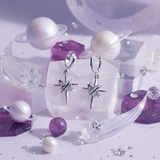 [少女時代 テヨン Piercing] ラブ プラネット ハギーズ ピアス - Silver Color