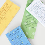 oab summer メモセット / 4 pieces
