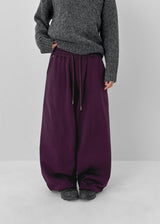 [MADE] Hirose Panel Rivet Balloon Banded Pants